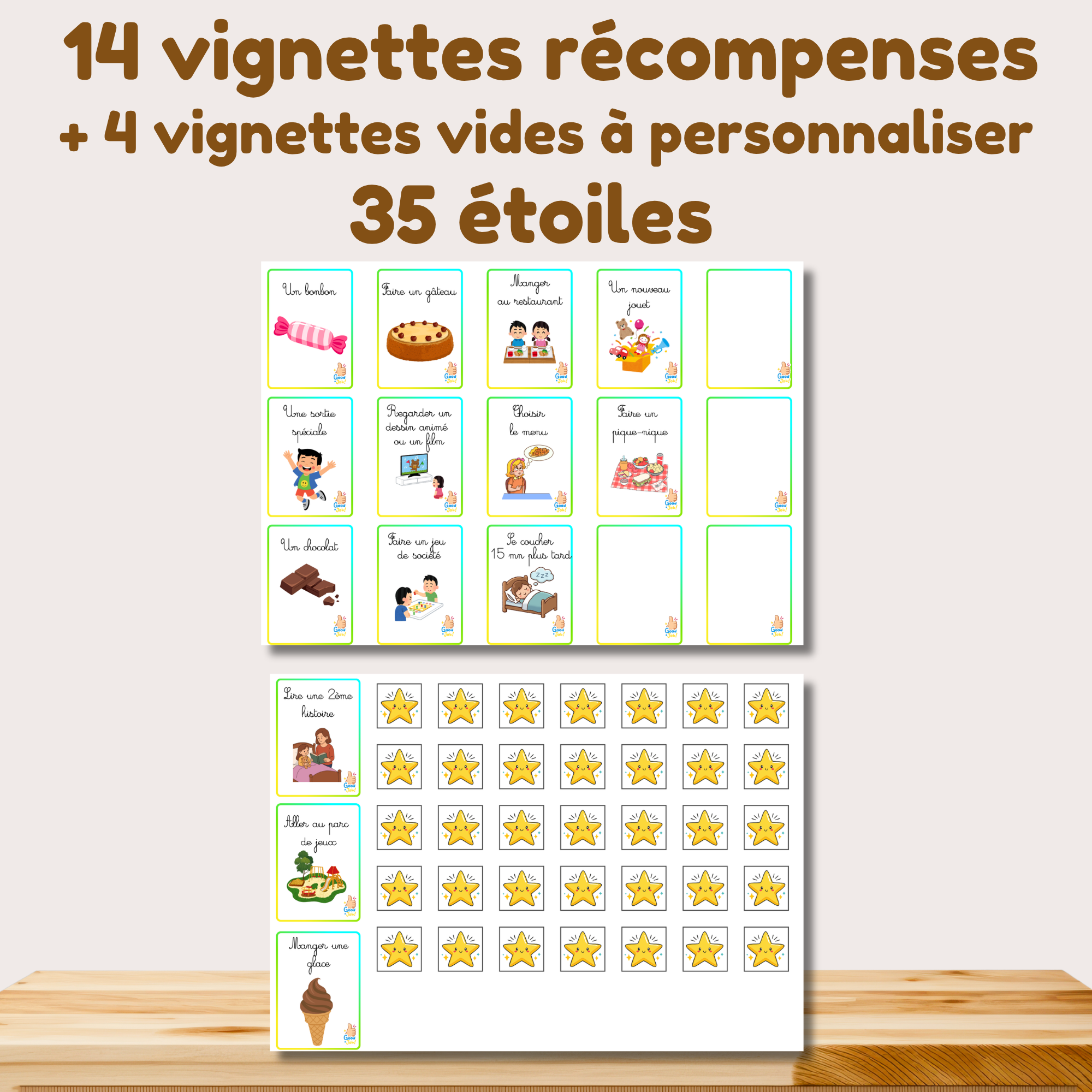 Tableau de récompenses - Coeur – Image 3